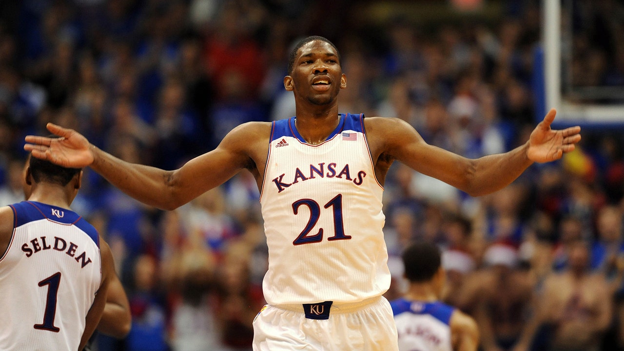 Black, Embiid lead No. 18 Kansas past Hoyas 86-64